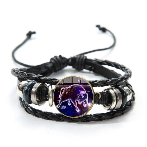 12 Zodiac Sign Constellation Bracelet